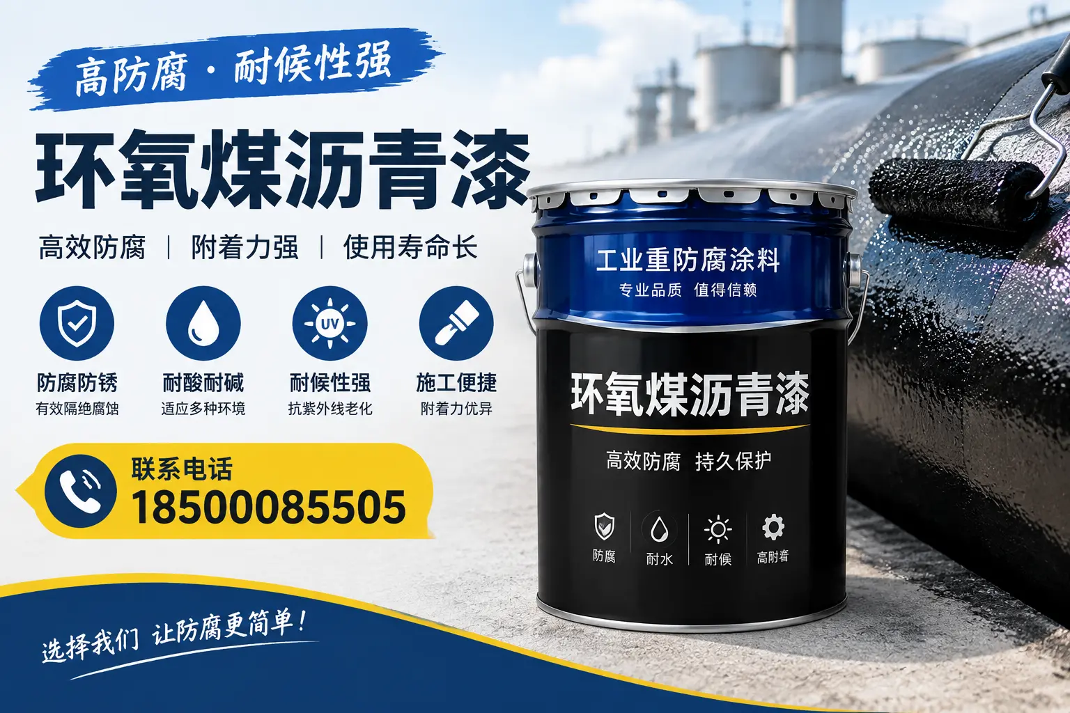 环氧煤沥青漆在防腐领域的重要性，六盘水行业动态